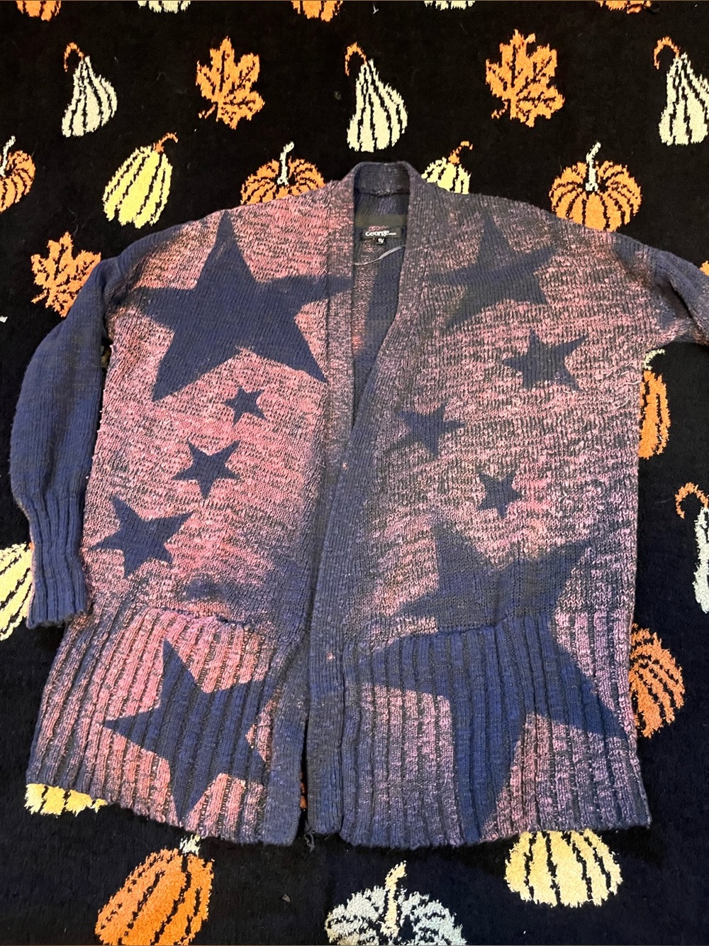 #37 Women's Star-Pattern Open Cardigan availble on live sept 7th 9am mst